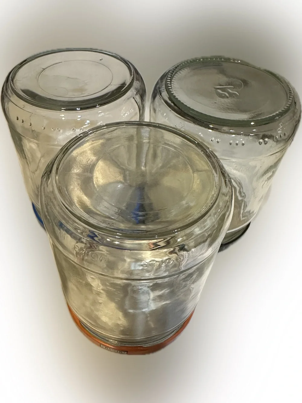15 OZ WIDE MOUTH GLASS JARS TOSTITOS SALSA ON BORDER LEFTOVER SOUR DOUGH STARTER